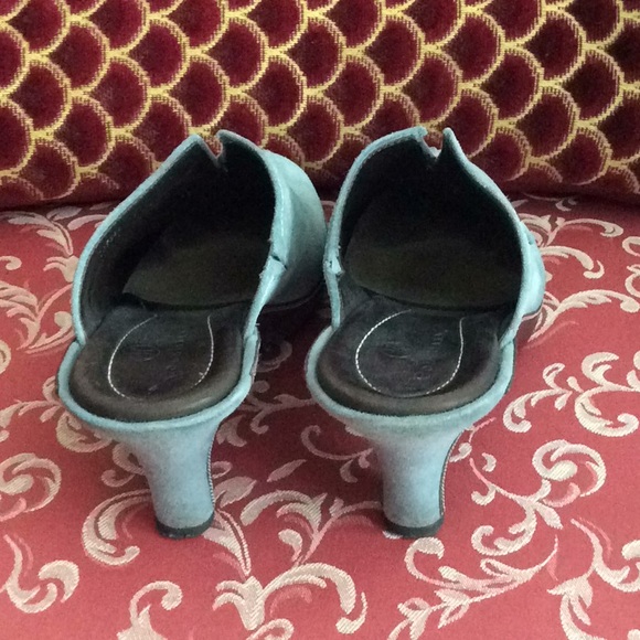 Cole Haan blue suede with brown leather  shoes - Picture 8 of 8